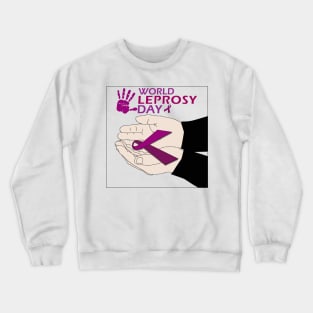 World Leprosy Day Symbolic Creation Crewneck Sweatshirt